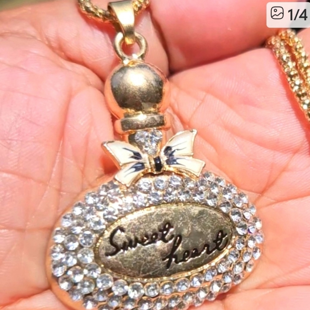 CHOOSE ONE. BETSEY JOHNSON Harley Davidson Pink Motorcycle Necklace NIP. - Picture 5 of 9